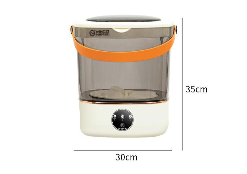 Newly upgraded antibacterial mini washing machine