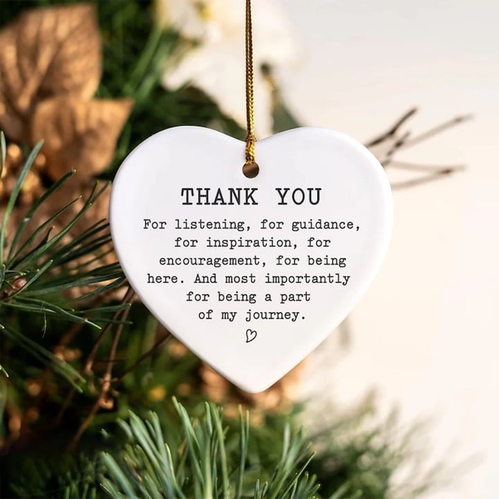 2023 Christmas heart-shaped ornaments