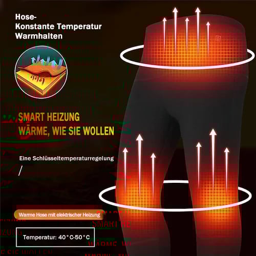 22 Areas Winter Thermal Fleece USB Electric Heating Suit
