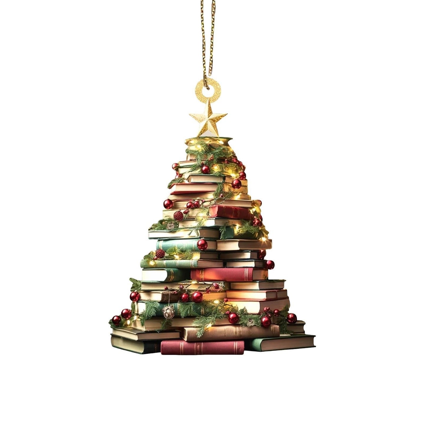 🔥🐦🎄Hummingbird Christmas 2D Acrylic Ornament