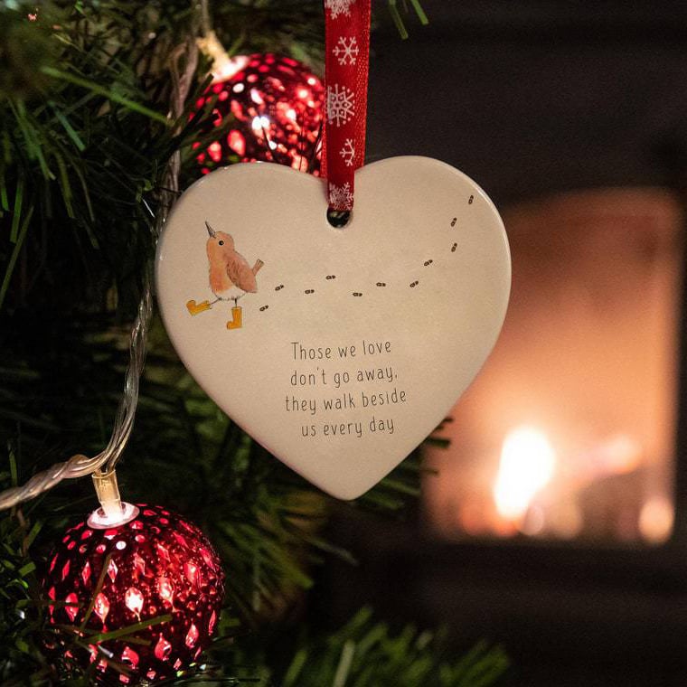 2023 Christmas heart-shaped ornaments