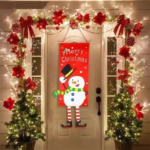 (🎁Early Christmas Hot Sale- 48% OFF🎁) Merry Christmas Window Sign Banners - Buy 3 Get EXTRA 10% OFF & FREE SHIPPING