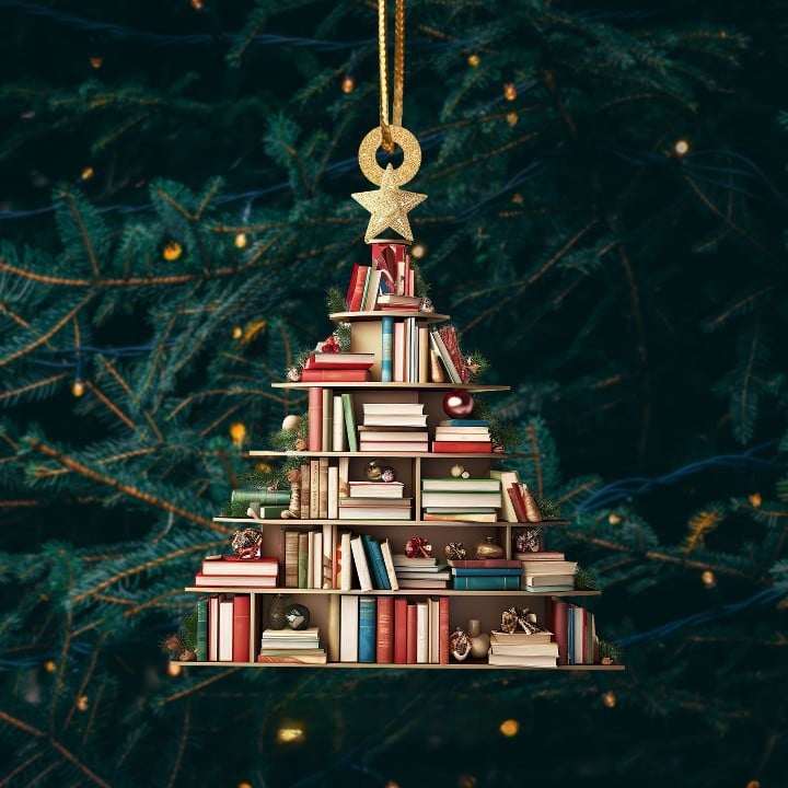 🔥🐦🎄Hummingbird Christmas 2D Acrylic Ornament
