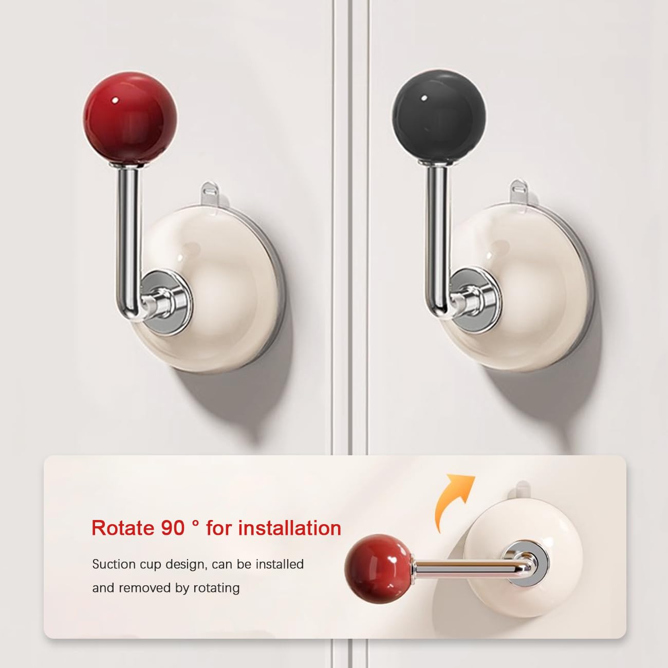 2 PCS Suction Cup Hook