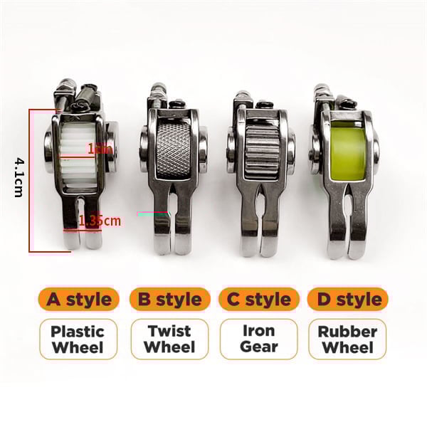 (🎄2022 Christmas Hot Sale- 49% OFF) Up&Down Rolling Patch Presser Foot✨Fit for all sewing machines