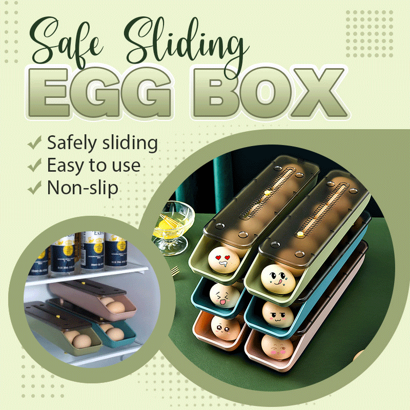 (š„HOT SALE - 49% OFF) Safe Sliding Egg Box, Buy 3 Get Extra 10% OFF & Free Shipping