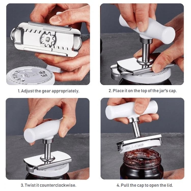 (🎅HOT SALE -49% OFF) Effortless arthritis Jar Opener (BUY 2 GET 1 FREE )