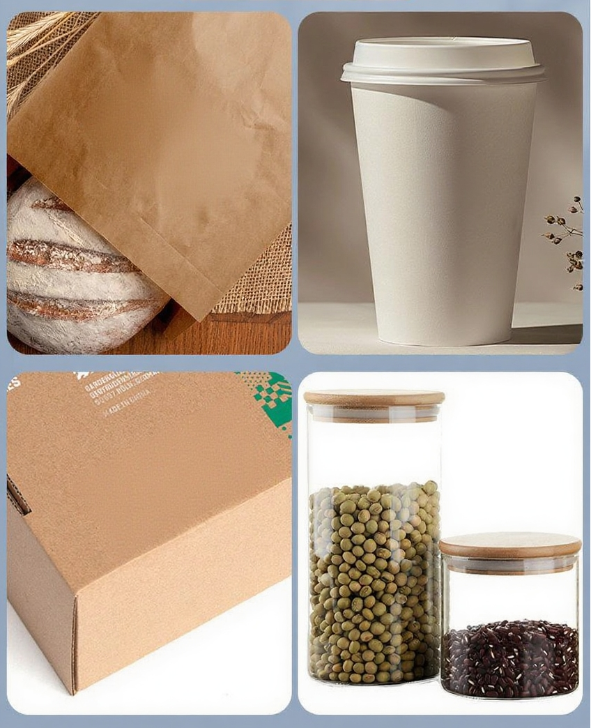 Kraft paper tear-off label sticker