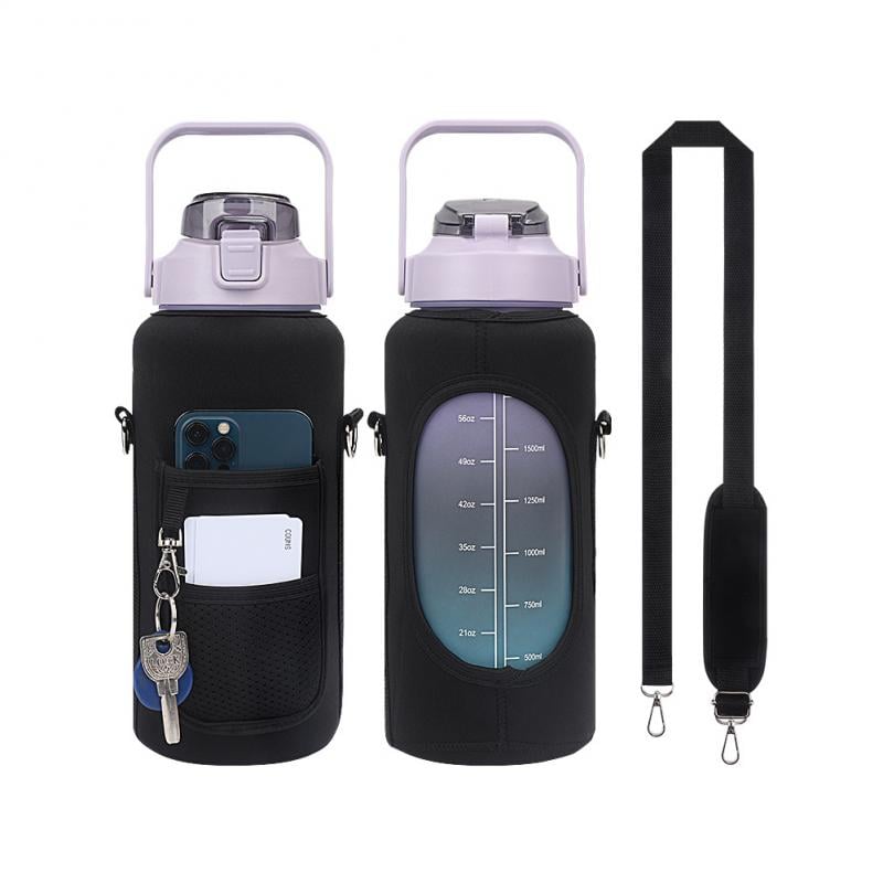 2L Large Capacity Water Bottle with Holder Bag