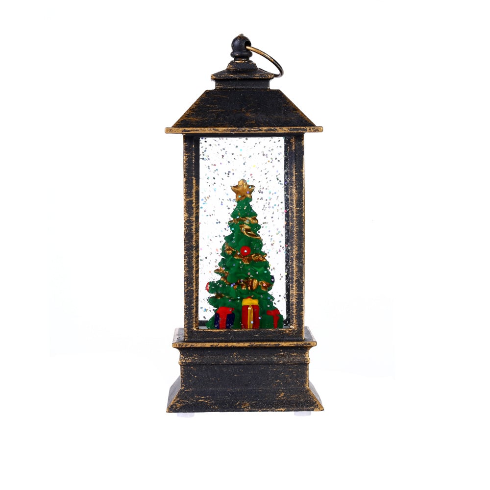 (🌲Christmas Hot Sale)Snow Globe Christmas Lantern Decorations
