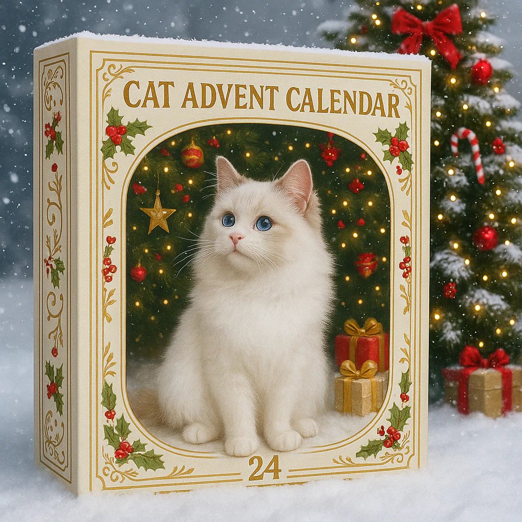 Purrfect Christmas – Cat Lovers Advent Calendar 2025 | Acrylic products