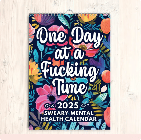 2026 Funny Sweary Mental Health Wall Calendar