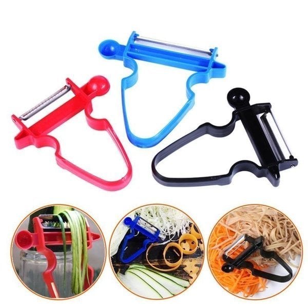 (✨Summer Sale✨-48% OFF)Upgraded Vegetable Peeler For Potato Fruit Set of 3(BUY 2 GET 1 FREE NOW)