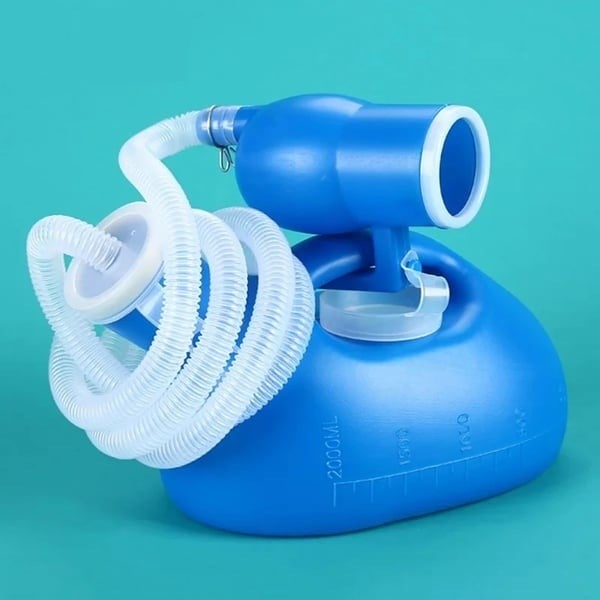 2000ml Men's Urinal & 1000ml Female Urinal – Sleep Easy, Stay Dry, No Spills