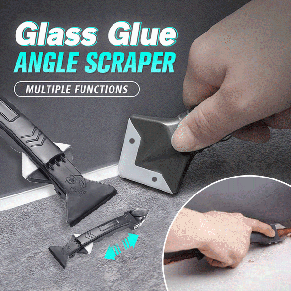 3 In 1 Glass Glue Angle Scraper