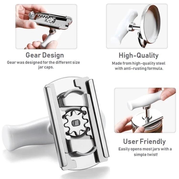(🎅HOT SALE -49% OFF) Effortless arthritis Jar Opener (BUY 2 GET 1 FREE )