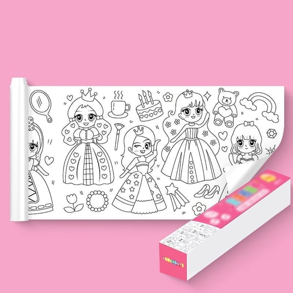 (🔥Last Day Promotion 48% OFF)🔥🔥 Children's Drawing Roll - BUY 3 GET 48%OFF & FREE SHIPPING NOW!