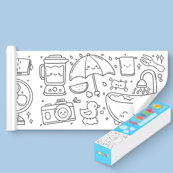 (🔥Last Day Promotion 48% OFF)🔥🔥 Children's Drawing Roll - BUY 3 GET 48%OFF & FREE SHIPPING NOW!