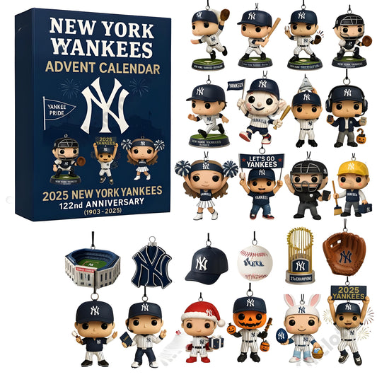 2025 New York Yankees 122nd Anniversary Advent Calendar