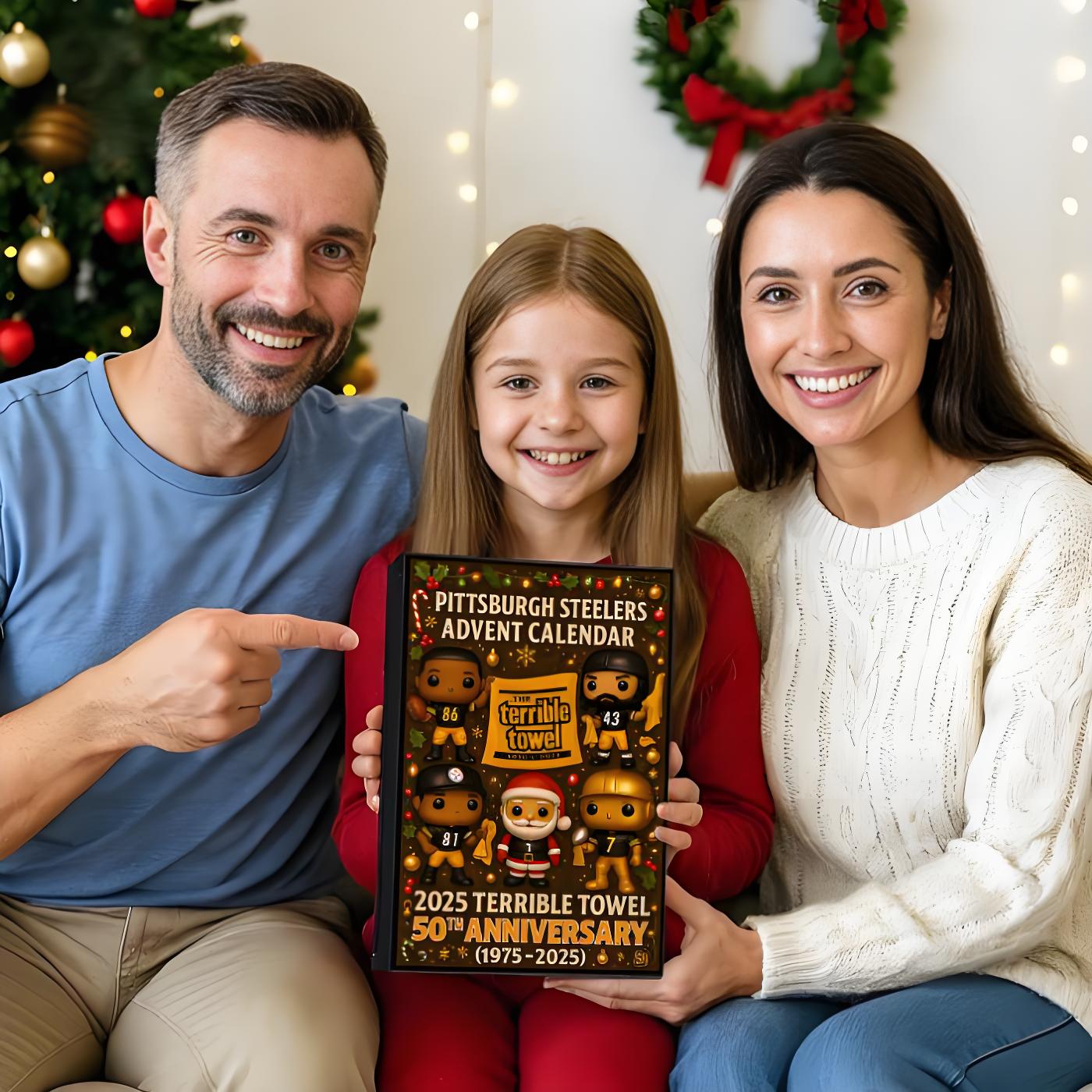 Pittsburgh Steelers Terrible Towel Advent Calendar