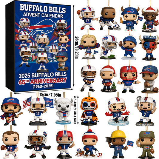 Buffalo Bills 65th Anniversary Advent Calendar 2025 🎁 24 Gifts Inside!