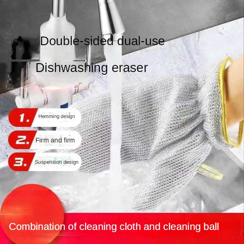 (48% OFF) Wire Dishwashing Gloves