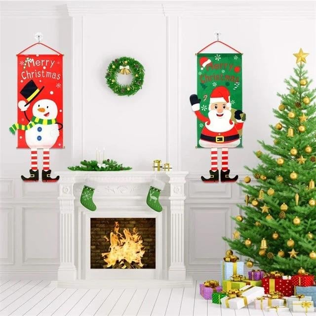 (🎁Early Christmas Hot Sale- 48% OFF🎁)  Merry Christmas Window Sign Banners - Buy  3 Get EXTRA  10% OFF & FREE SHIPPING