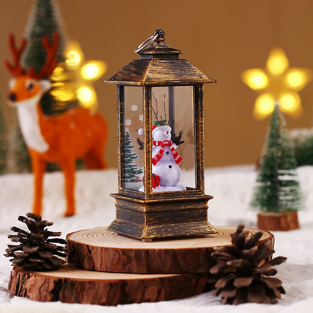 (🌲Early Christmas Sale- SAVE 48% OFF)Snow Globe Christmas Lantern Decorations
