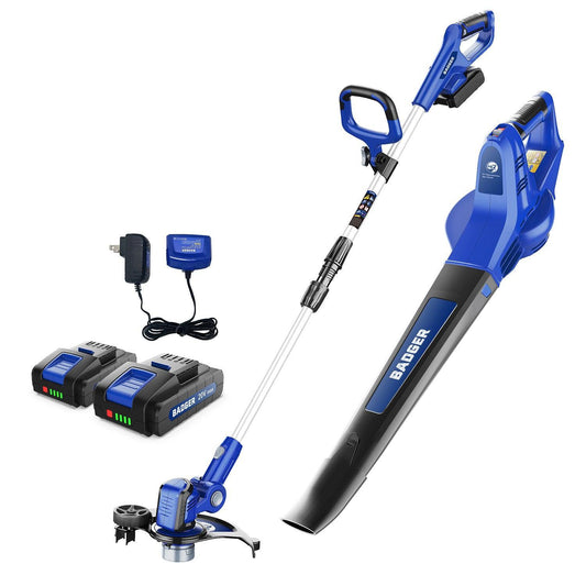 Wild Badger 20V 12 in Adjustable Electric Weed Wacker