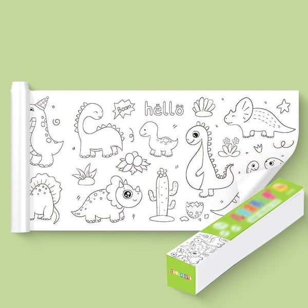 (🔥Last Day Promotion 48% OFF)🔥🔥 Children's Drawing Roll - BUY 3 GET 48%OFF & FREE SHIPPING NOW!