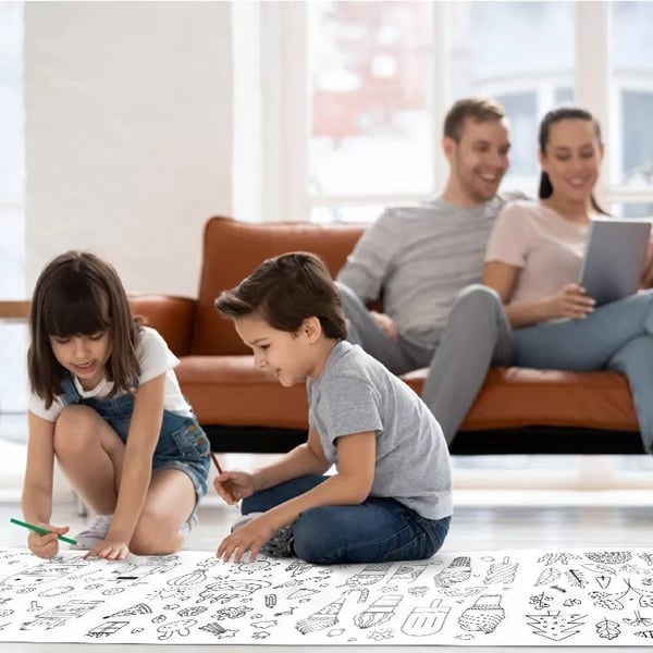 (🔥Last Day Promotion 48% OFF)🔥🔥 Children's Drawing Roll - BUY 3 GET 48%OFF & FREE SHIPPING NOW!
