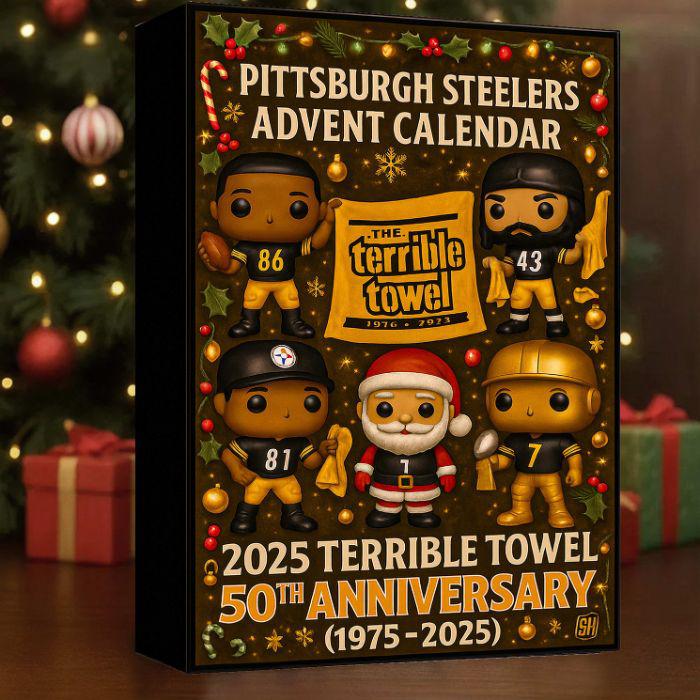 Pittsburgh Steelers Terrible Towel Advent Calendar
