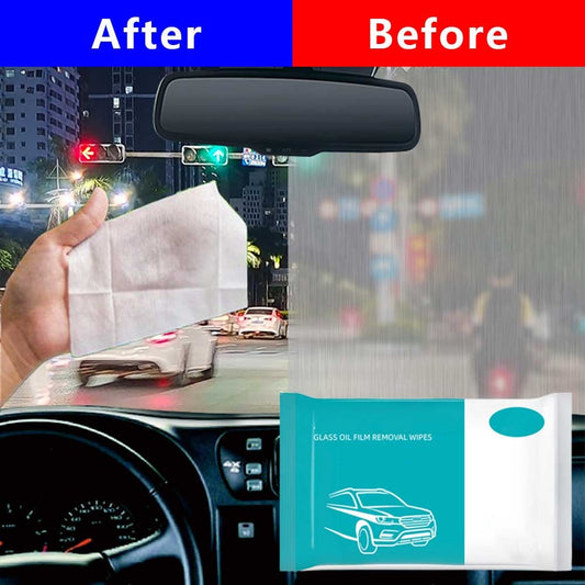 (48% OFF) Car Glass Oil Film Removal Wipes