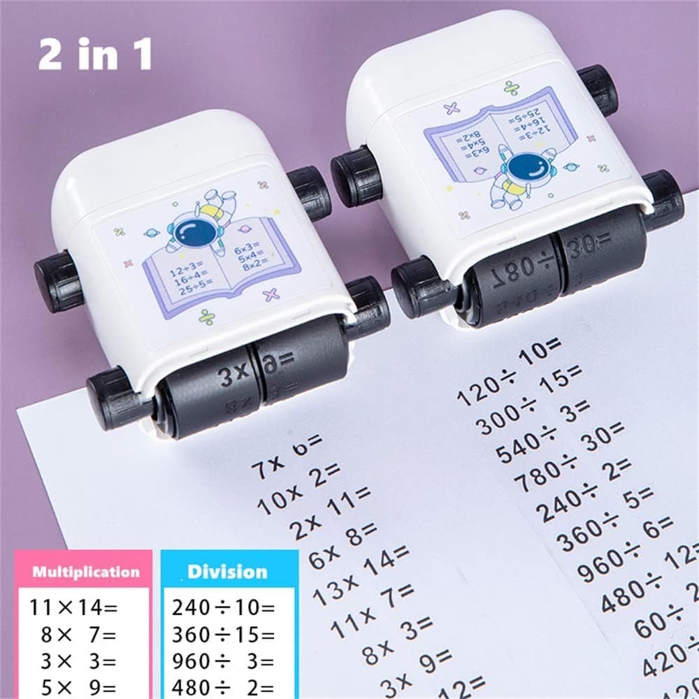 2 in 1 Math Stamps for Kids