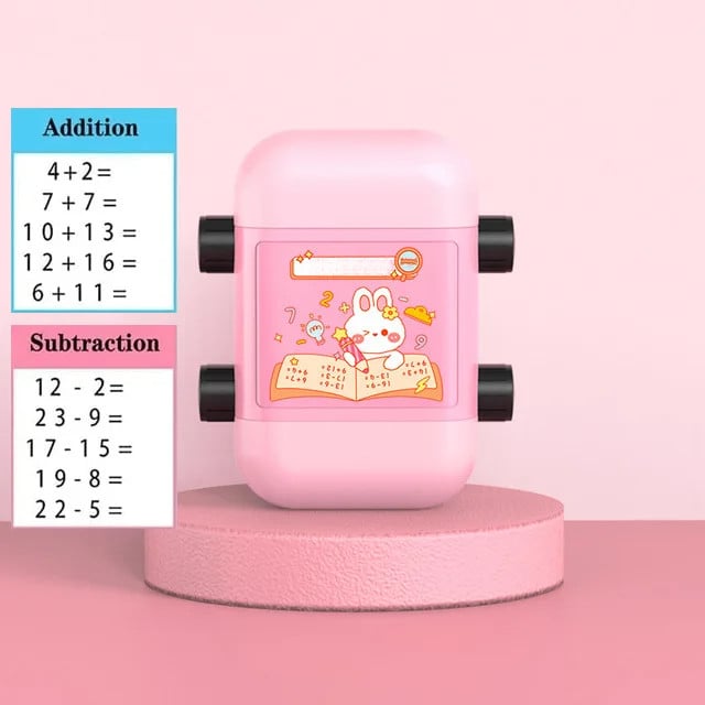 2 in 1 Math Stamps for Kids