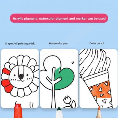 (🔥Last Day Promotion 48% OFF)🔥🔥 Children's Drawing Roll - BUY 3 GET 48%OFF & FREE SHIPPING NOW!