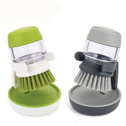 (Hot Sale- 48% OFF)Kitchen Soap Dispensing Palm Brush