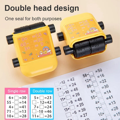2 in 1 Math Stamps for Kids