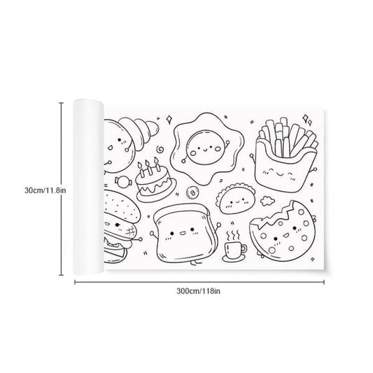 (🔥Last Day Promotion 48% OFF)🔥🔥 Children's Drawing Roll - BUY 3 GET 48%OFF & FREE SHIPPING NOW!