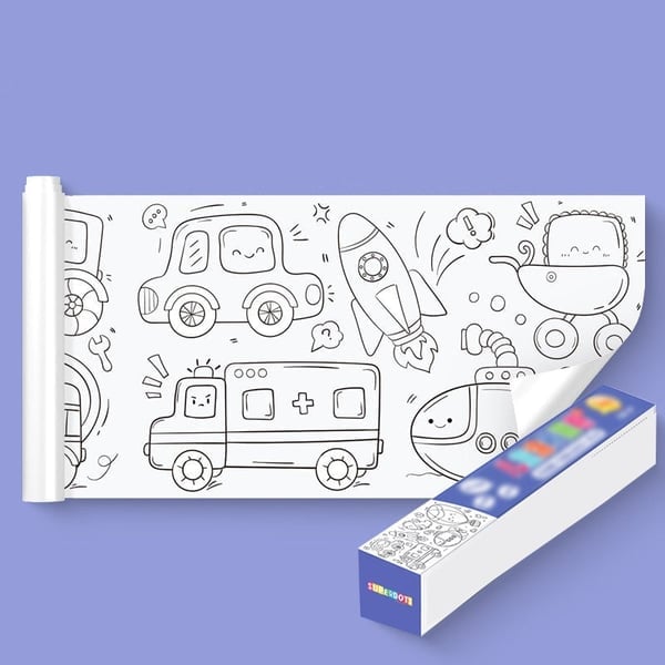 (🔥Last Day Promotion 48% OFF)🔥🔥 Children's Drawing Roll - BUY 3 GET 48%OFF & FREE SHIPPING NOW!