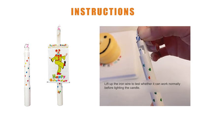 (🎁Birthday Hot Sale- 49% OFF🎁)Joker Funny Candle Surprise Candle Birthday Party Candle