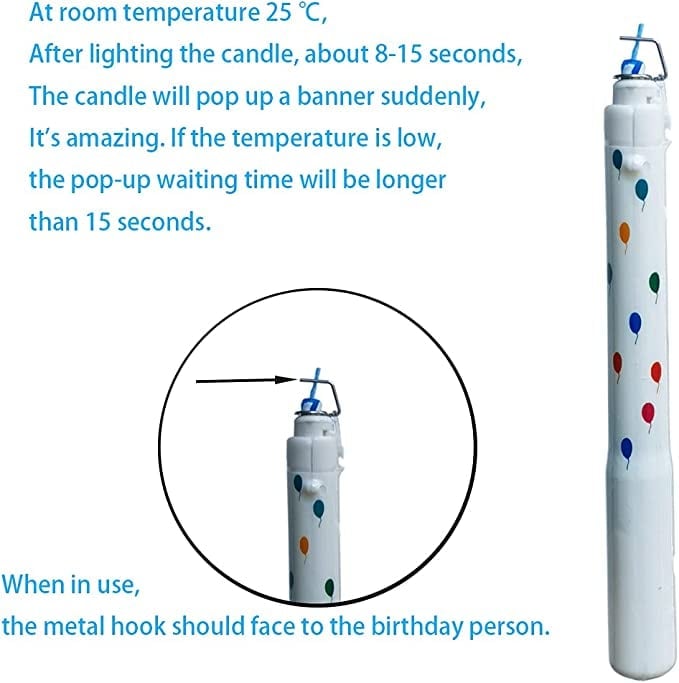 (🎁Birthday Hot Sale- 49% OFF🎁)Joker Funny Candle Surprise Candle Birthday Party Candle